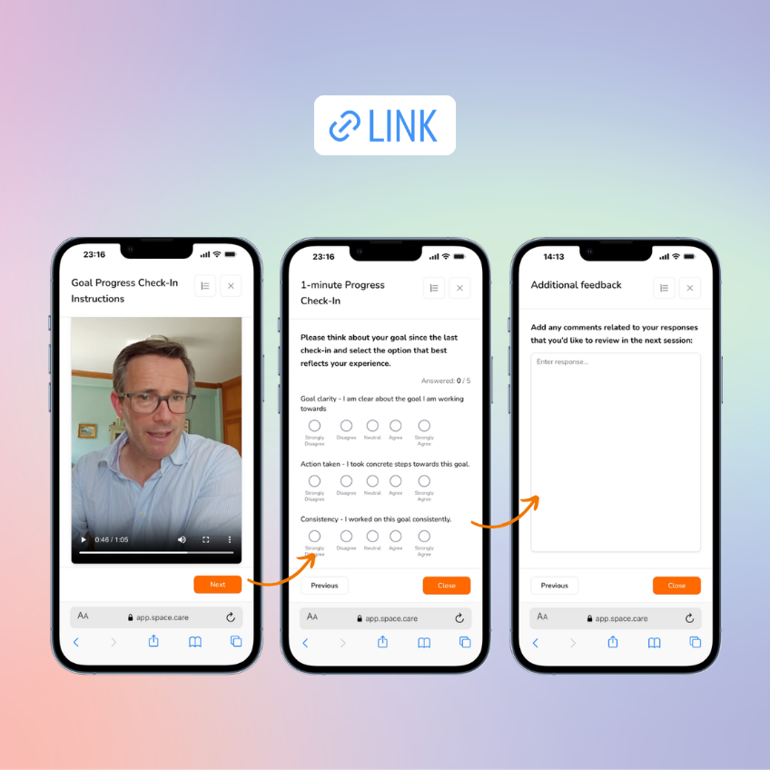 Matching step screen preview
